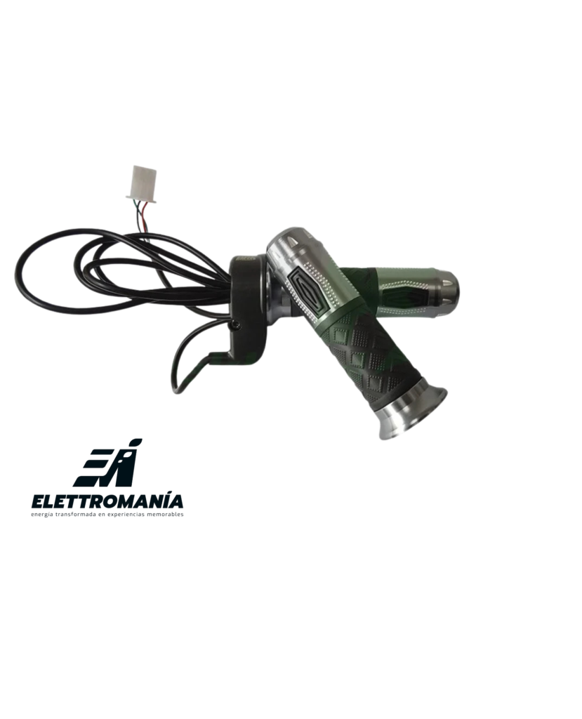 Acelerador Convencional de Lujo-2Mts Cable – Negro- Cromado
