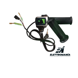 Acelerador Llave y Display 36V, Negro