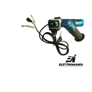 Acelerador Llave y Display 48V, Azul