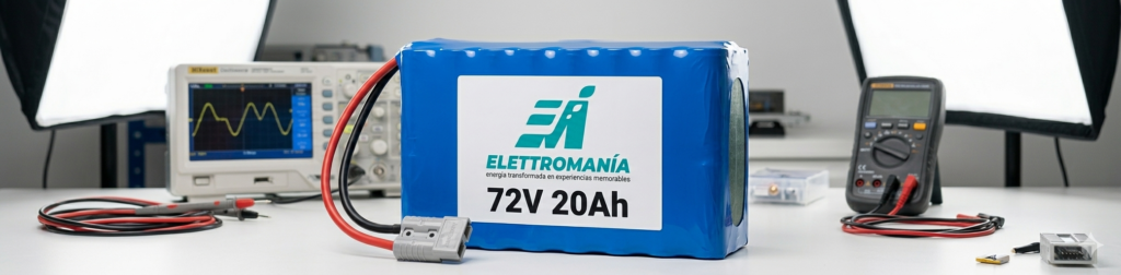 Bateria de Litio 72 v 20ah