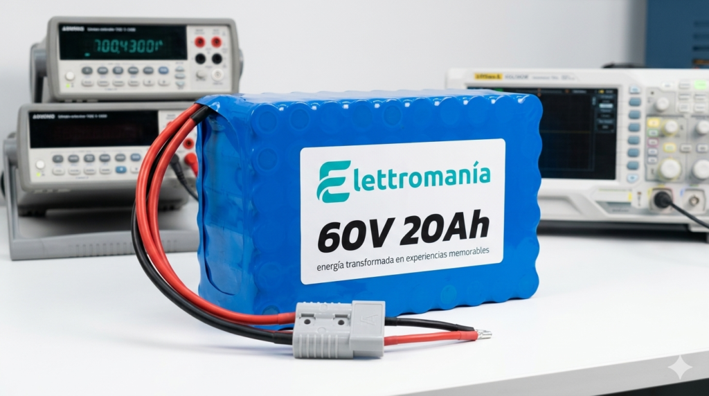Batería Litio 60V 20 ah
