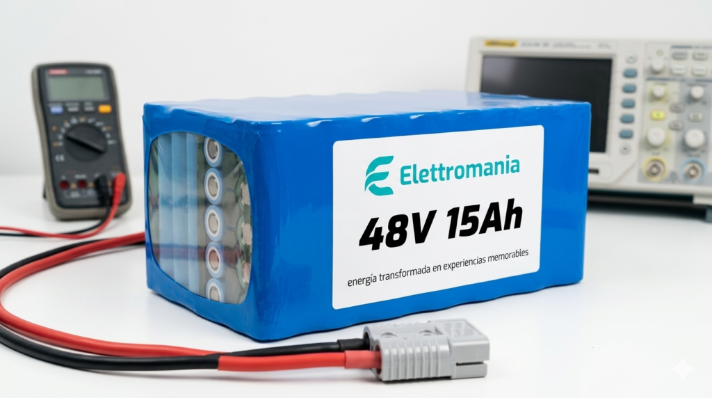Batería Litio 48v 15 ah