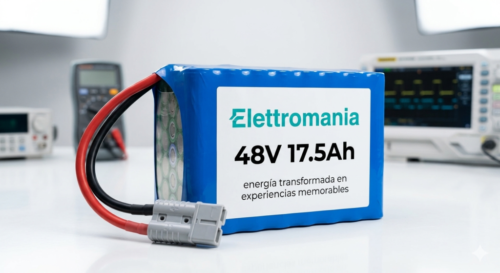 Batería Litio 48v 17.5 ah
