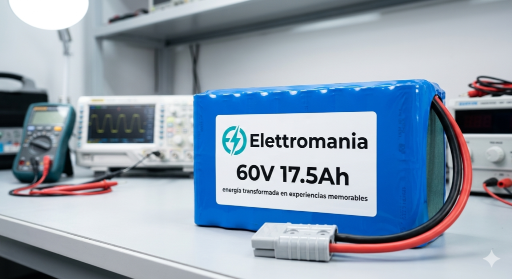 Batería Litio 60v 17.5 ah
