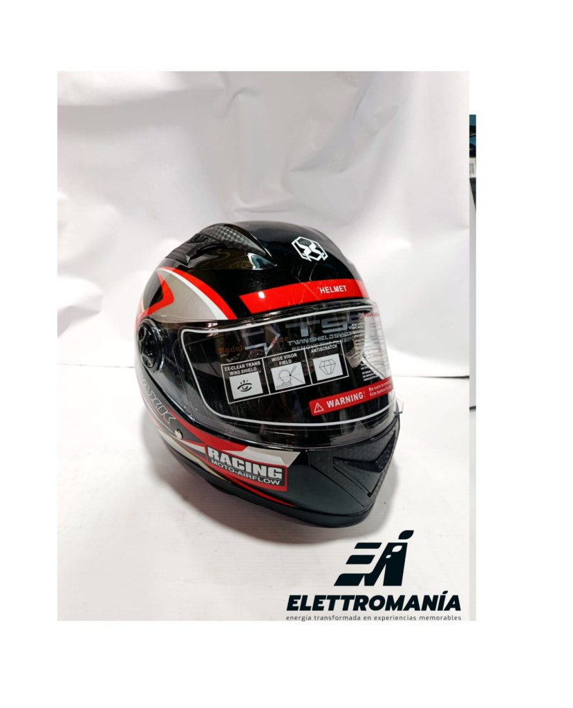 Casco abatible